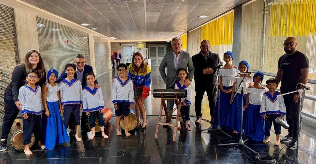 Dividendo Voluntario para la Comunidad, el Sistema junto al Ensamble Preinfantil Afrovenezolano del Núcleo Chacao
