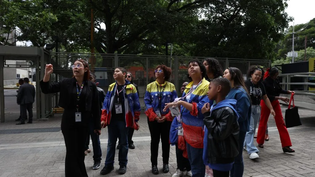 Niños dominicanos se forman en la sede de El Sistema
