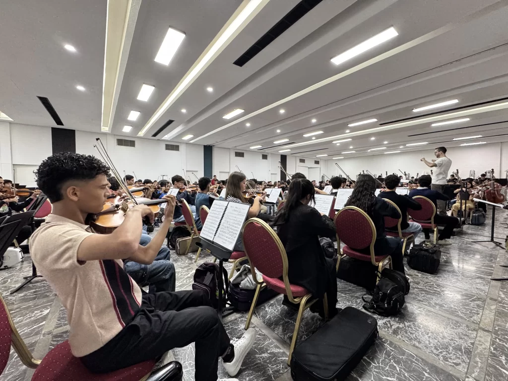 Ensayo Sinfónica Nacional Juvenil de Venezuela
