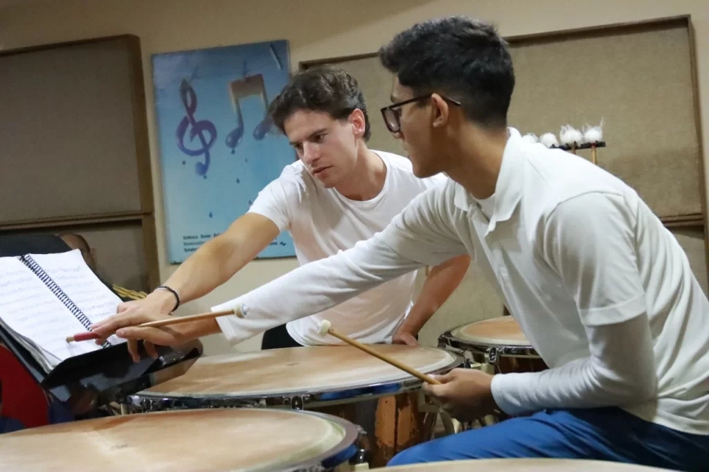 Vicent Vogel quedó cautivado del amor genuino por la música en El Sistema