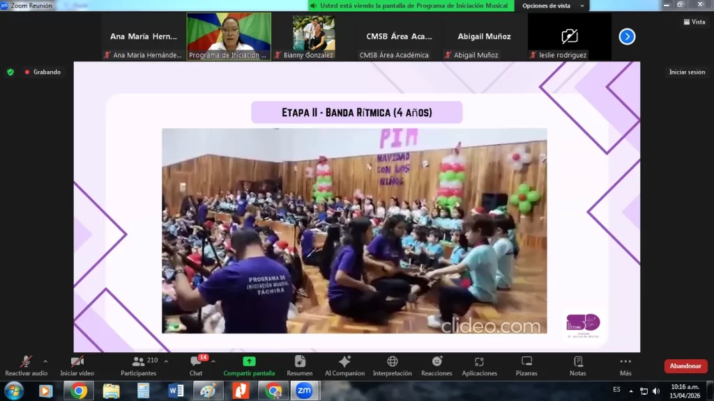 Bebés, inclusión social y música tradicional se abordaron en el Webinar de El Sistema Bebés, inclusión social y música tradicional se abordaron en el Webinar de El Sistema