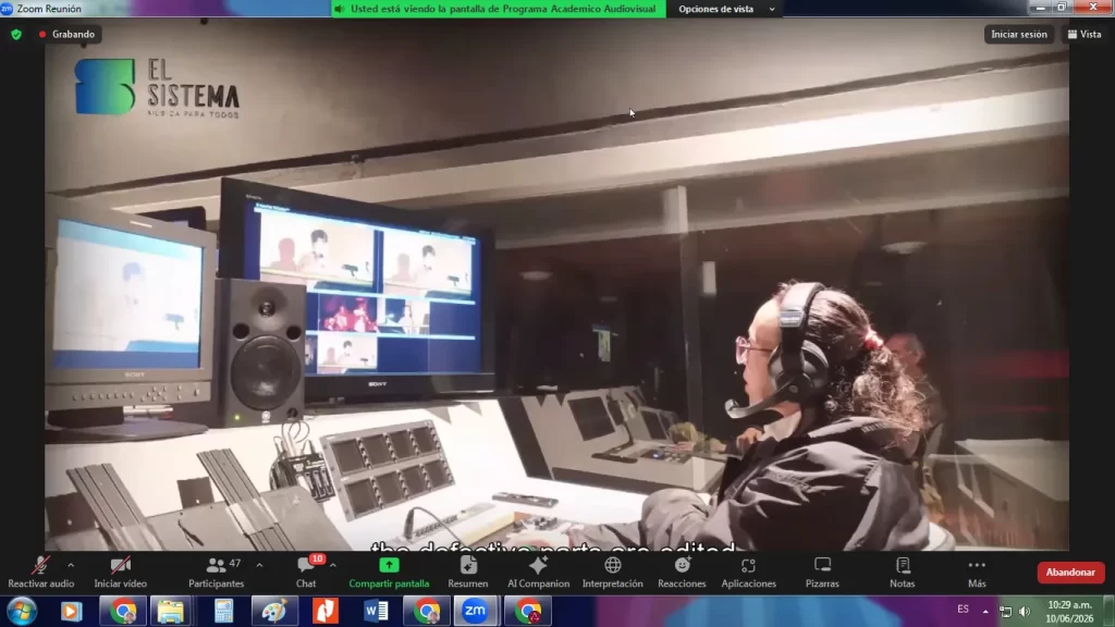 Culmina el Ciclo de Webinarios sobre Programas y Escuelas de El Sistema